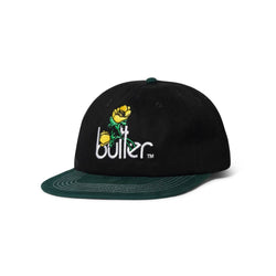 Butter Goods Windflowers 6 Panel Cap Black Sage OSFA - 50-50 Skate Shop