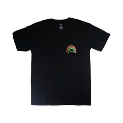 WKND Rainbow Pocket Tee Black - 50-50 Skate Shop