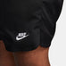Nike Mens Woven Lined Flow Shorts Black White - 50-50 Skate Shop